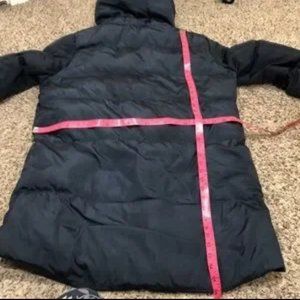 Orolay Down Puffer Coat Size Large Navy Blue